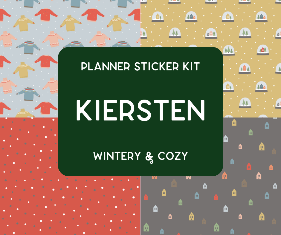 Amplify Planner Stickers | Weekly Kit | Kiersten