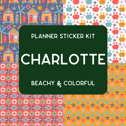 Amplify Planner Stickers | Weekly Kit | Charlotte