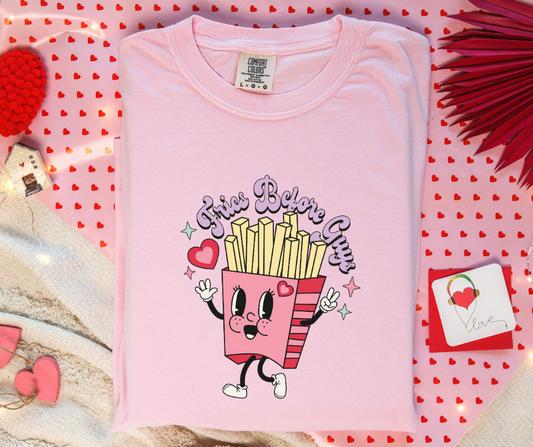 Comfort Colors Tee | Fries Before Guys [059]