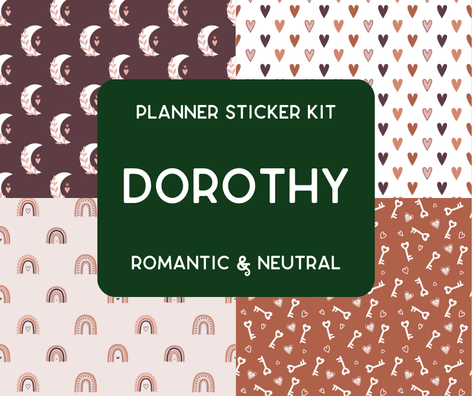 Amplify Planner Stickers | Weekly Kit | Dorothy