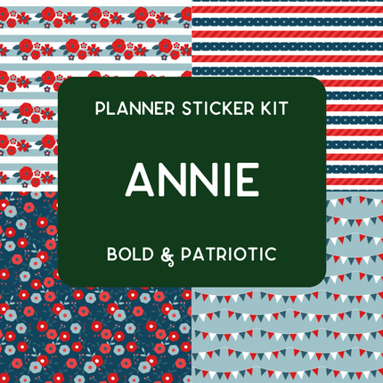 Amplify Planner Stickers | Weekly Kit | Annie