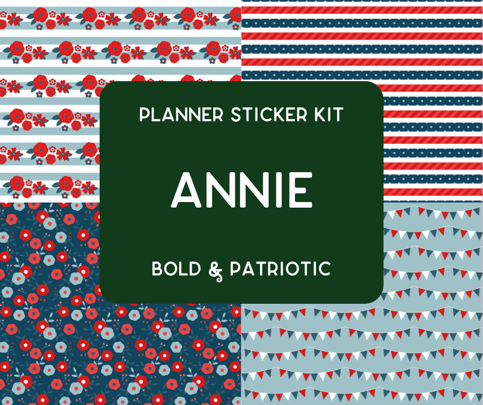 Amplify Planner Stickers | Weekly Kit | Annie