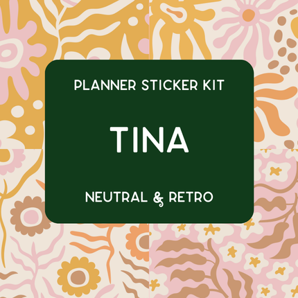 Amplify Planner Stickers | Weekly Kit | Tina