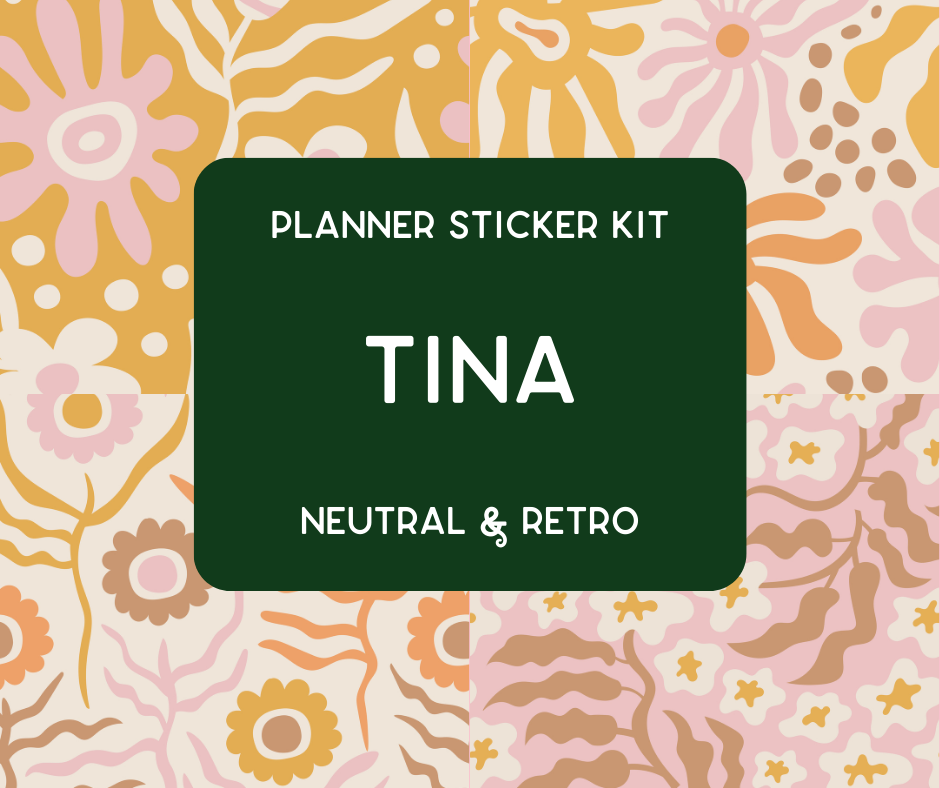 Amplify Planner Stickers | Weekly Kit | Tina