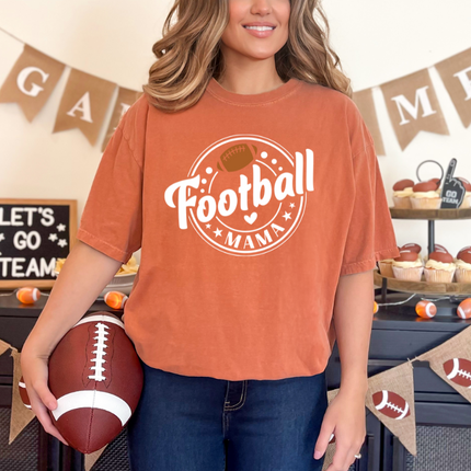 Comfort Colors Tee | Football Mama [472]