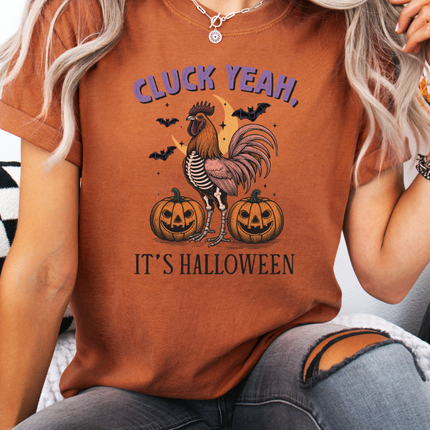 Comfort Colors Tee | Cluck Yeah Halloween [410]