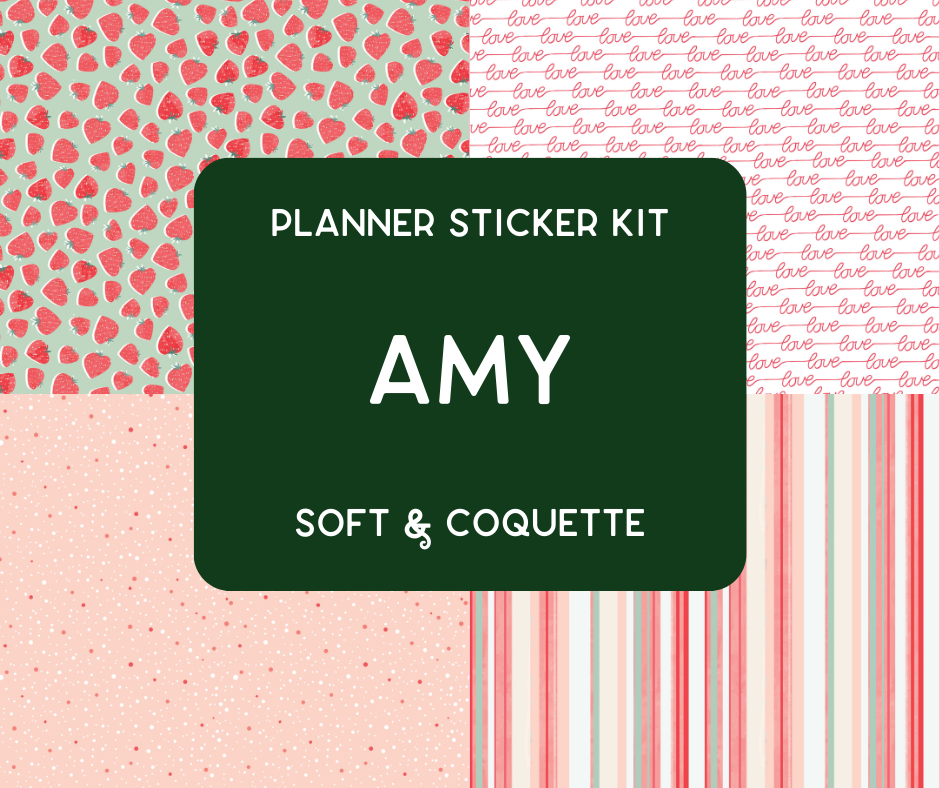 Amplify Planner Stickers | Weekly Kit | Amy