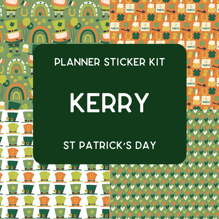 Amplify Planner Stickers | Weekly Kit | Kerry