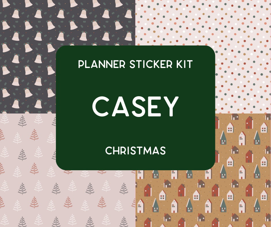 Amplify Planner Stickers | Weekly Kit | Casey