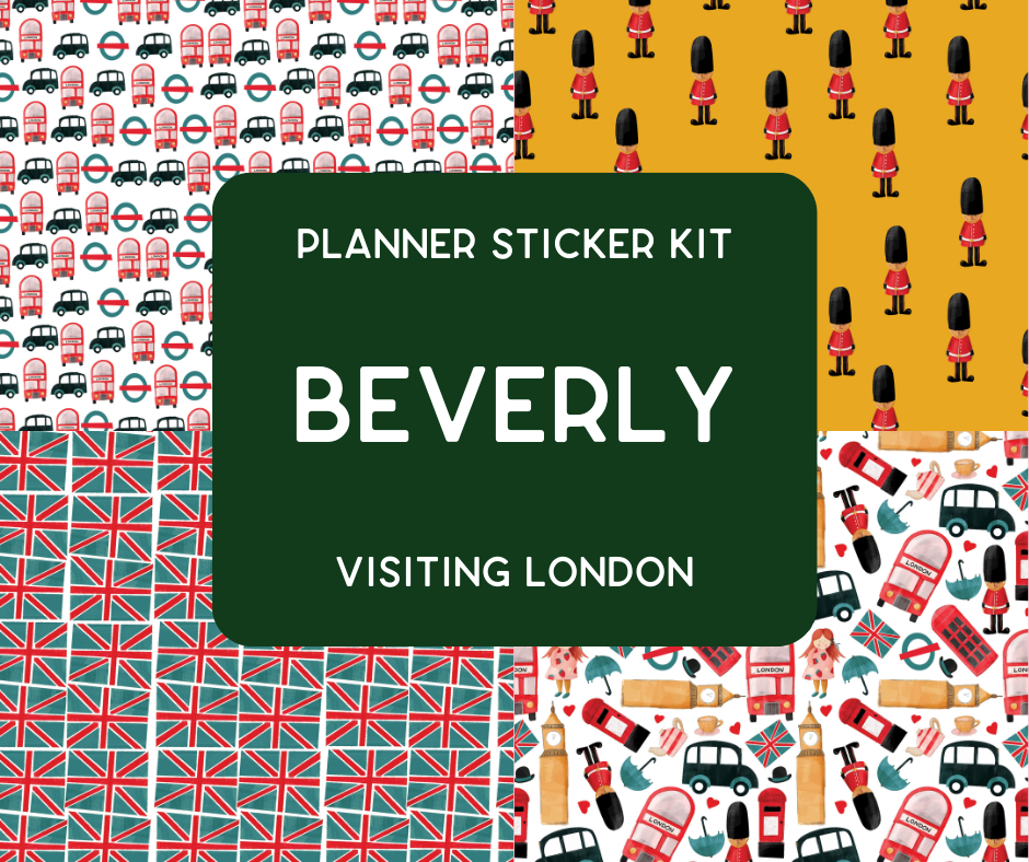 Amplify Planner Stickers | Weekly Kit | Beverly