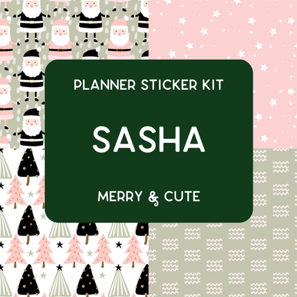 Amplify Planner Stickers | Weekly Kit | Sasha