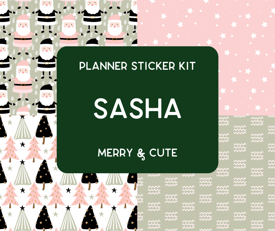 Amplify Planner Stickers | Weekly Kit | Sasha