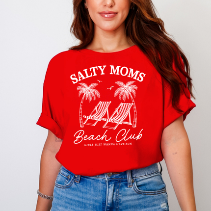 Comfort Colors Tee | Salty Moms Beach Club [r021]