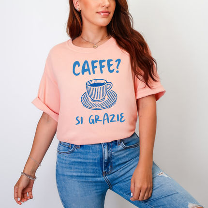 Comfort Colors Tee | Caffe? Si Grazie [i006]