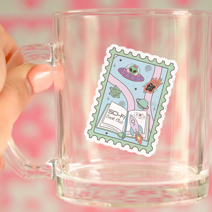 STICKER | Sci-Fi Books Stamp | BOOKS00099
