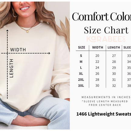 Comfort Colors Crewneck | A Book a Day