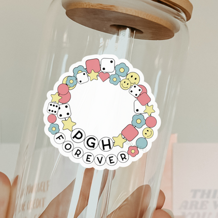 STICKER | PGH Forever Friendship Bracelet
