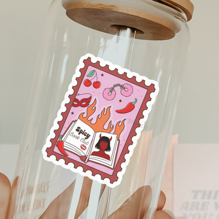 STICKER | Spicy Smut Books Stamp | BOOKS00100