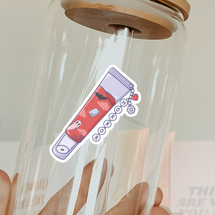 STICKER | Horror Books Lipgloss | BOOKS00091