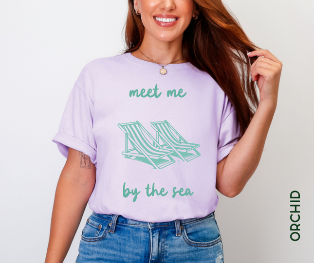Comfort Colors Tee | Meet me by the Sea [r003]