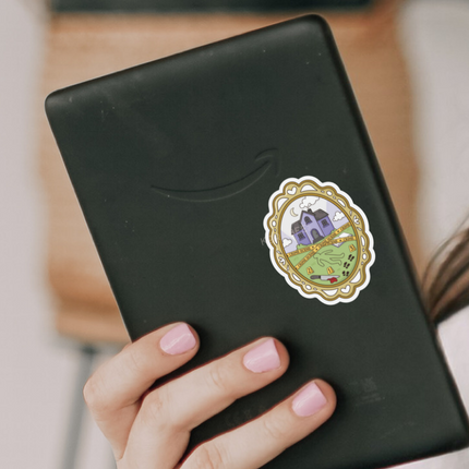 STICKER | True Crime Thriller Books Frame | BOOKS00090