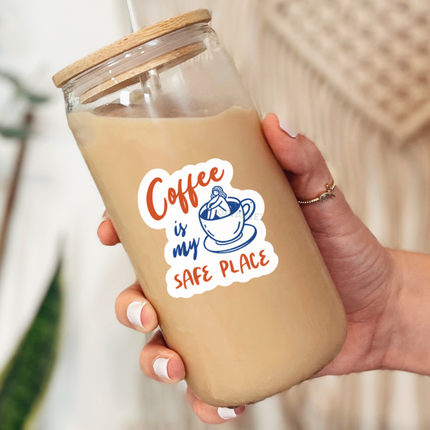 STICKER | Coffee is my Safe Place | KBC00000102