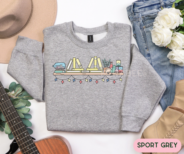 Gildan Crewneck | Pittsburgh Book Shelf