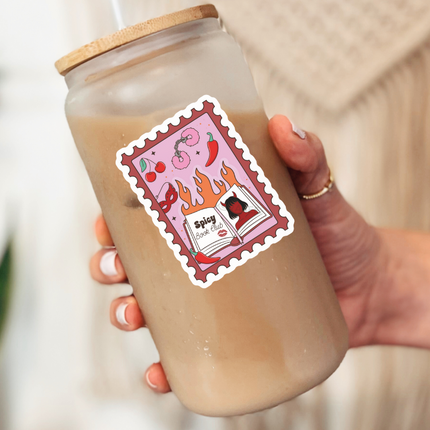 STICKER | Spicy Smut Books Stamp | BOOKS00100