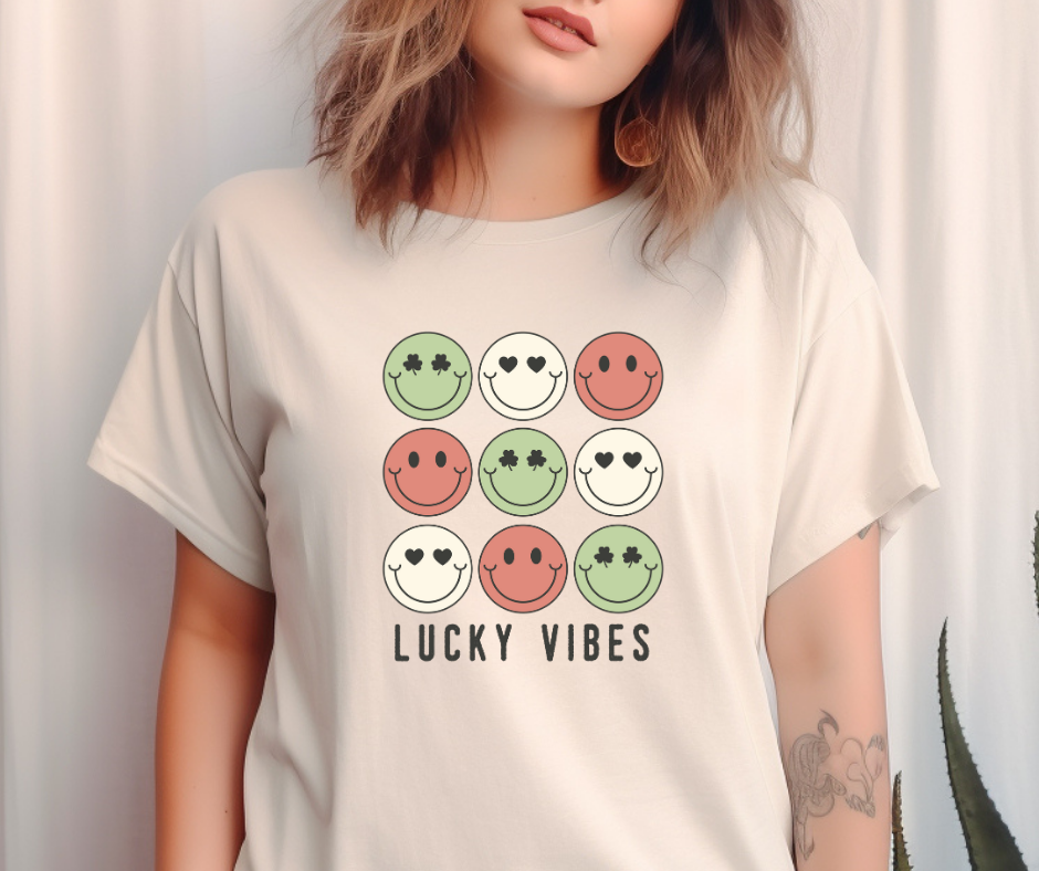 Comfort Colors Tee | Lucky Vibes