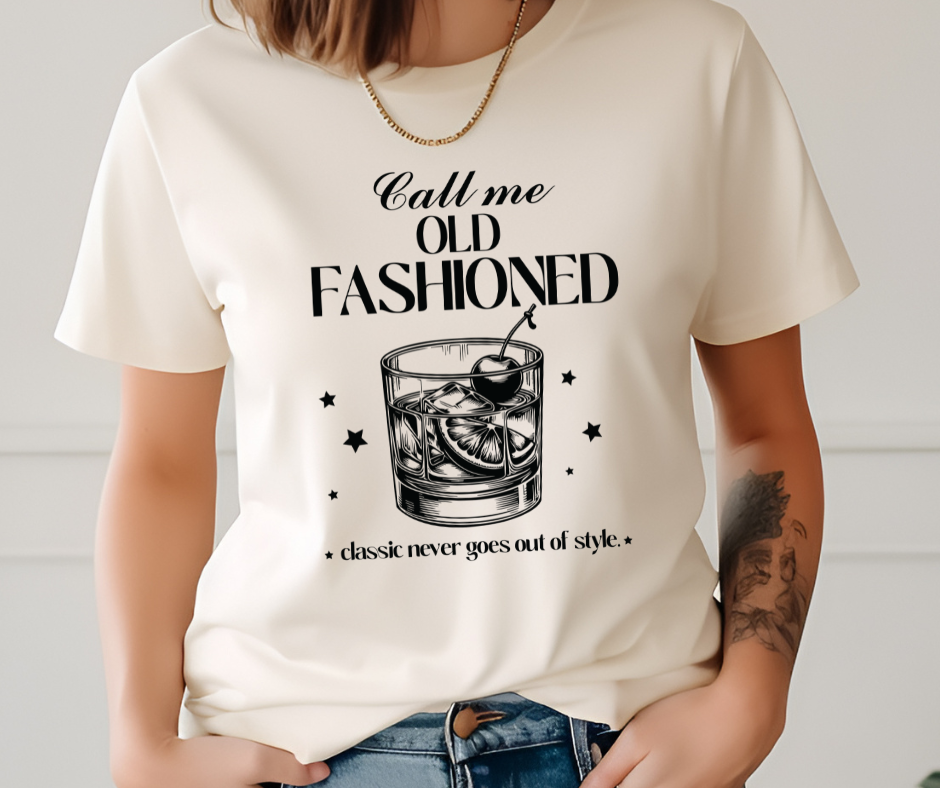 Comfort Colors Tee | Old Fashioned Cocktail [259]