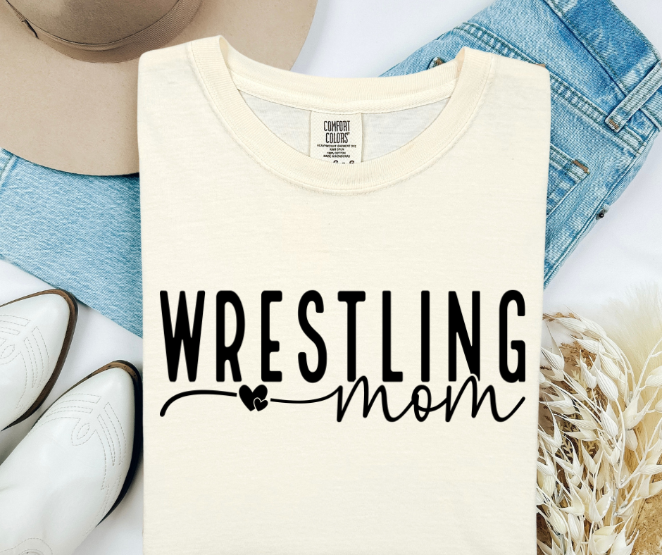 Comfort Colors Tee | Wrestling Mom [666]