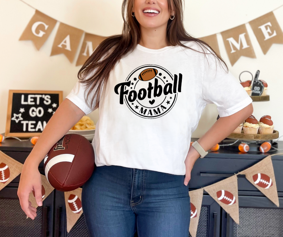 Comfort Colors Tee | Football Mama [472]