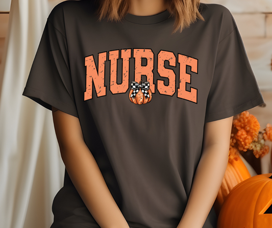 Comfort Colors Tee | Nurse Pumpkin [355]