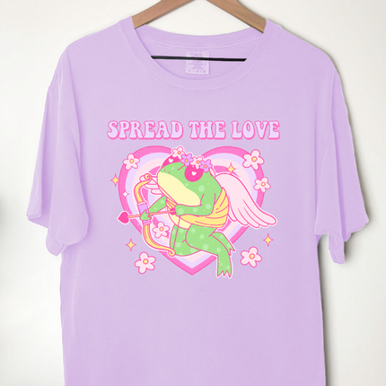 Comfort Colors Tee | Spread the Love Frogs