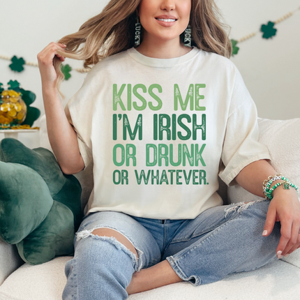 Comfort Colors Tee | Kiss Me I'm Irish [P021]