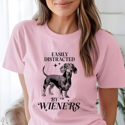 Comfort Colors Tee | Easily Distracted by Weiners [090]