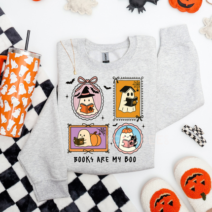 Gildan Crewneck | Books are my Boo [h004]