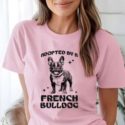 Comfort Colors Tee | Adopted by French Bull Dog [091]