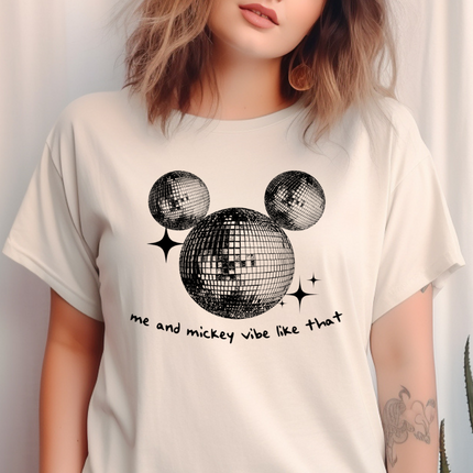 Comfort Colors Tee | Me and Mickey Vibe Like That