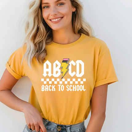 Comfort Colors Tee | ABCD Back to School [345]