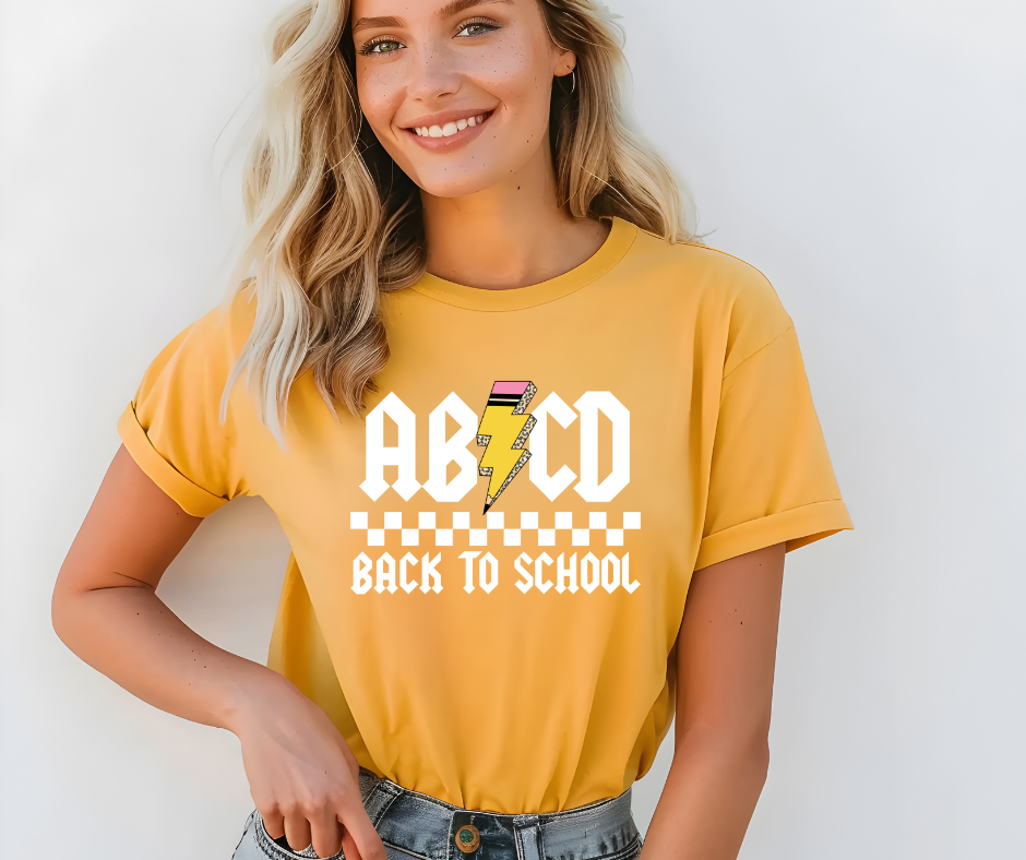 Comfort Colors Tee | ABCD Back to School [345]