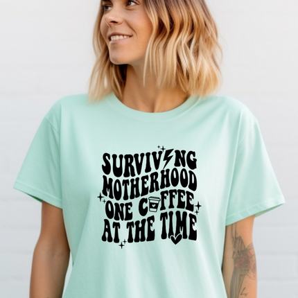 Comfort Colors Tee | Surviving Motherhood One Coffee at a Time [135]