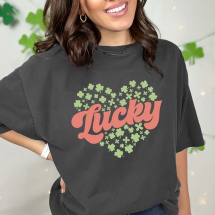 Comfort Colors Tee | Lucky Shamrock [P024]