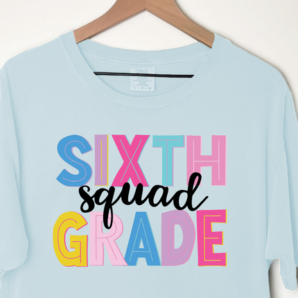 Comfort Colors Tee | Sixth Grade Squad [330]