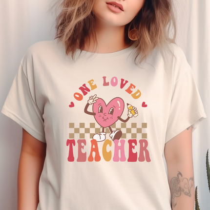 Comfort Colors Tee | One Loved Teacher [052]