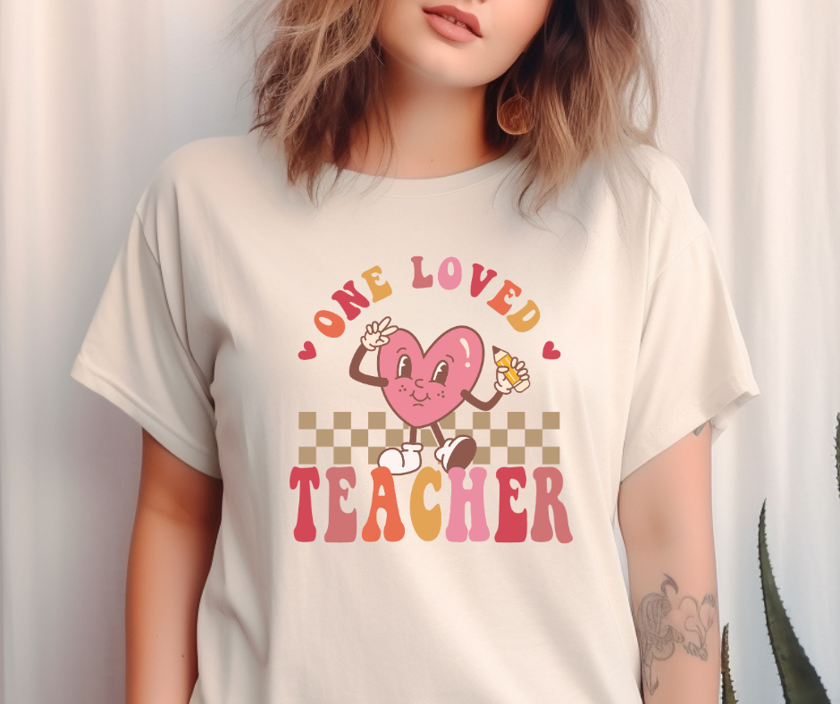 Comfort Colors Tee | One Loved Teacher [052]