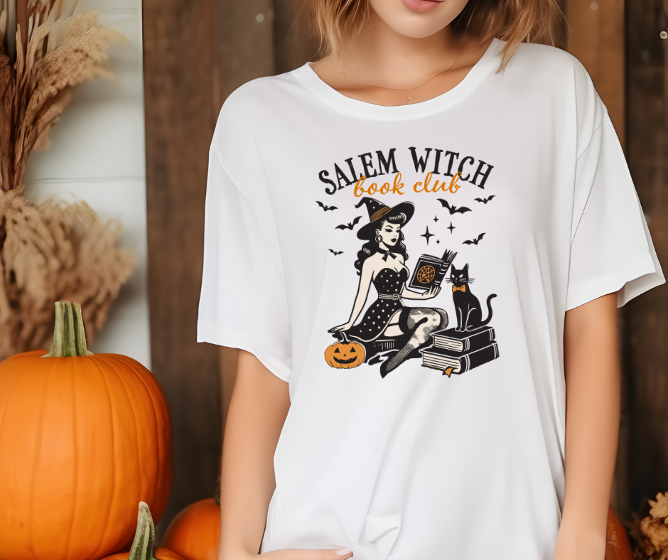 Comfort Colors Tee | Salem Witch Book Club [388]