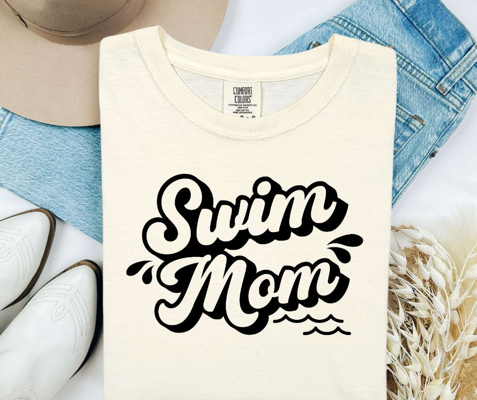 Comfort Colors Tee | Swim Mom [664]