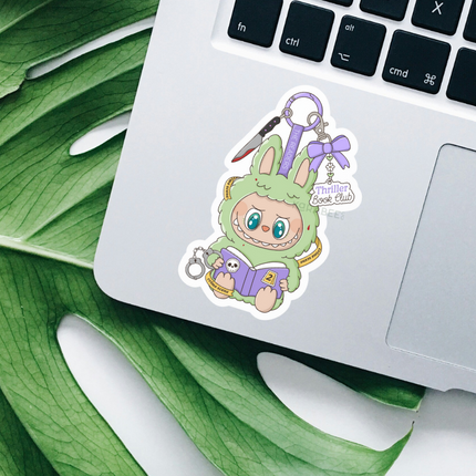 STICKER | True Crime Reader BooBoo | BOOKS00122