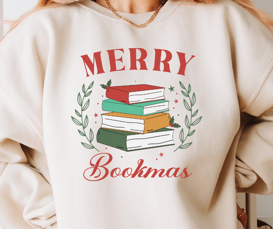 Gildan Crewneck | Merry Bookmas [648]